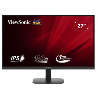 LCD Monitor|VIEWSONIC|VA2708-2K-HD|27|4K|Panel IPS|2560x1440|100Hz|Matte|1 ms|Tilt|Colour Black|VA2708-2K-HD