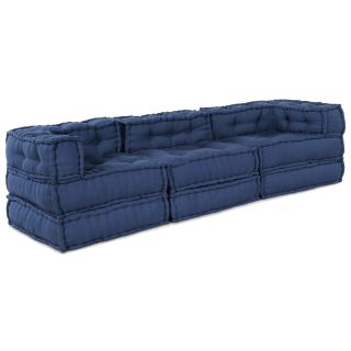 Moodulpuffid 3 tk Indigo riie