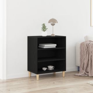 Kõrvalhoidla Must Tamme 57x35x70 cm Liimpuit