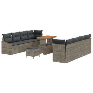 11-osaline aia diivanikomplekt padjadega hall polü rattan akatsia,2-kohaline aia diivan hoiuruumiga ja patjadega hall polü rattan,3-osaline aia söögikomplekt padjadega hall polü rattan akatsia