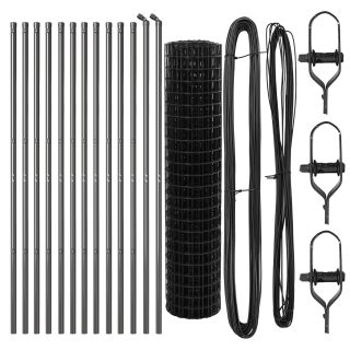 Euro Piire 13 Postiga, 1x25 m, Galvaniseeritud Terasest, Hall