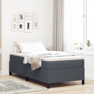 voodi raam Tumedashall 80x200 cm Korduroo kangas