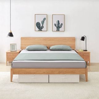 hoiukastid 2 tk, kangas, 70 x 40 x 18 cm, kreem