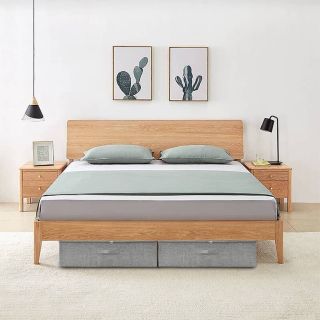 hoiukastid 2 tk, kangas, 70 x 40 x 18 cm, hall