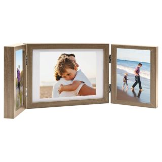kolm fotoraami, helepruun, 28x18 cm + 2 x (13x18 cm)