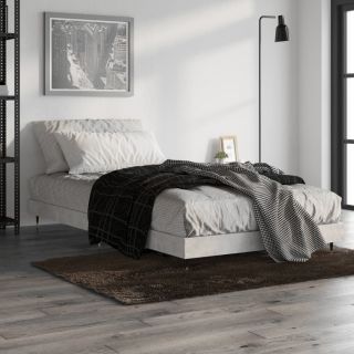 voodiraam, betoonhall, 100 x 200 cm, tehispuit