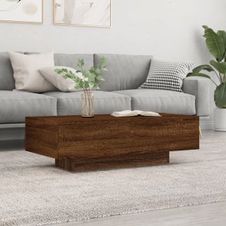 kohvilaud, pruun tamm, 100 x 49,5 x 31 cm, tehispuit