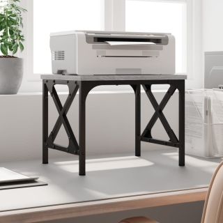 подставка для принтера, серая Sonoma 40x30x31 см искусственное дерево