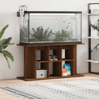 akvaariumi alus, pruun tamm, 120 x 40 x 60 cm, tehispuit