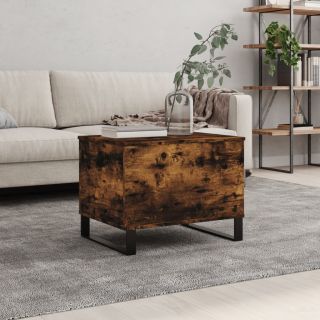 kohvilaud, suitsutatud tamm, 60 x 44,5 x 45 cm, tehispuit