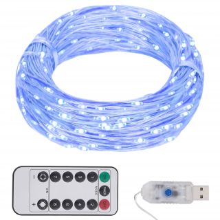 LED-valgusriba, 15 LEDi, sinine, 15m