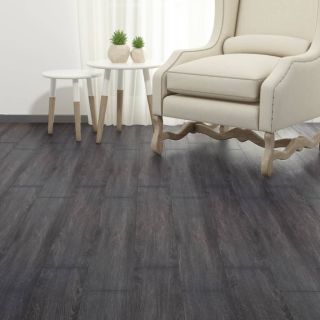 iseliimuvad PVC-põrandaplaadid 5,21 m², 2 mm, must ja valge