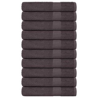 rätikud 10 tk, antratsiithall, 100x200cm, 360 gsm, 100% puuvill