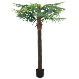 kunsttaim, datlipalm lillepotiga, 215 cm, roheline