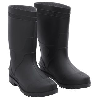 kummikud, must, suurus 43, PVC