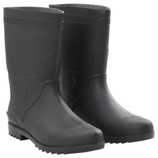 kummikud, must, suurus 44, PVC