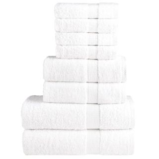8-osaline rätikute komplekt SOLUND, valge, 600 gsm