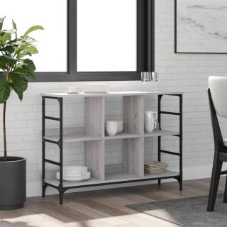 puhvetkapp, hall Sonoma tamm, 102 x 32 x 73,5 cm, tehispuit