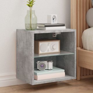 seinale kinnitatav öökapp LED-tuledega, betoonhall