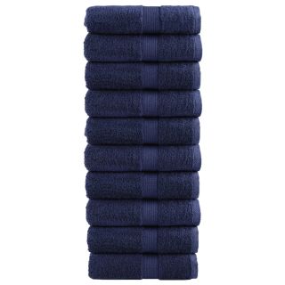 väikesed rätikud SOLUND 10 tk tumesinine 30x30 cm 600 gsm