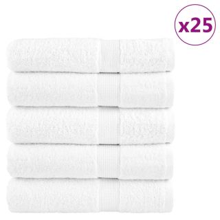 Полотенце для сауны SOLUND 25 шт., белое, 70x140 см, 600 г/м²
