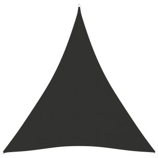 солнцезащитный парус из ткани оксфорд треугольный 4 x 5 x 5 м антрацитовый