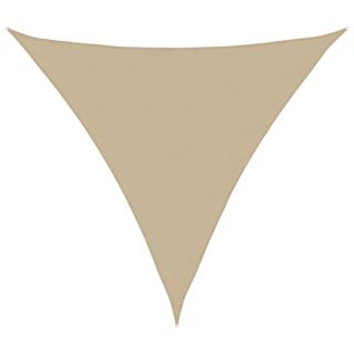 päikesepuri, oxford-kangas, kolmnurkne, 6 x 6 x 6 m, beež