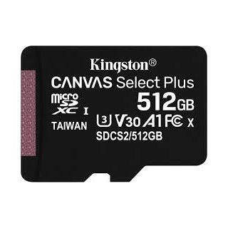 MEMORY MICRO SDXC 512GB UHS-I/W/ADAPTER SDCS2/512GB KINGSTON