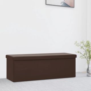 kokkupandav hoiupink, pruun, PVC