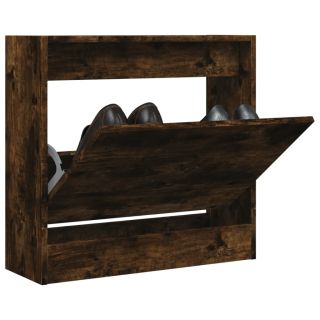 jalatsikapp, suitsutatud tamm, 60 x 21 x 57 cm, tehispuit