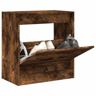 jalatsikapp, suitsutatud tamm, 60 x 34 x 63,5 cm, tehispuit
