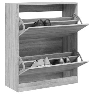 jalatsikapp, hall Sonoma tamm, 80 x 34 x 96,5 cm, tehispuit