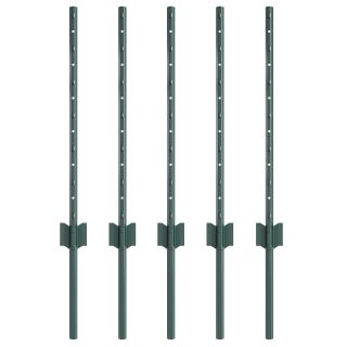 Aiapostid 5 tk U-kanal Roheline 60 cm Teras