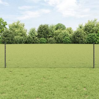 Aiapostid 11 tk U-kanal Hall 60 cm Teras,Kuusnurga aed Hall 0,6x25 m Teras
