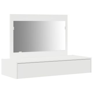 Seinale kinnitatav jumestustabel Valge 100x40x70 cm