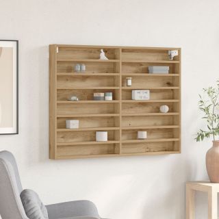 Vitrine Kabinet Artisaan Tamme 100x8,5x75 cm Töödeldud Puidust