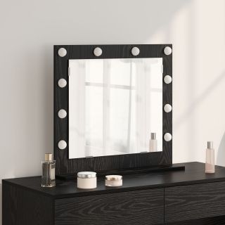 Vanity Mirror with LED Lights Must Tamme 60x55x18 cm