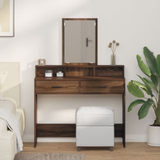 Meiginurk koos sahtlitega Pruun Tamme 100x41x140 cm