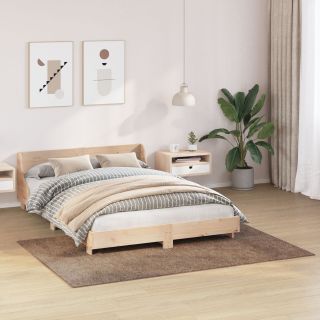 Karvane Vaip Lateksist Alusega Pruun 140x200 cm
