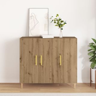 Kapp Artisan Oak 90x34x80 cm Töödeldud Puit