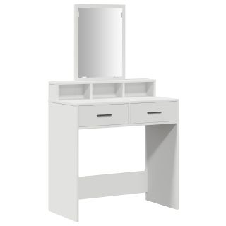 Meiklaud sahtlitega Valge 79x41x140 cm