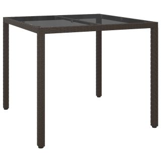 Aiamena Pruun 90x90x75 cm Polürotang