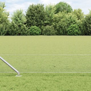 keevitatud traadi aed 13 tugiposti 0.5x100 m tsingitud terasest