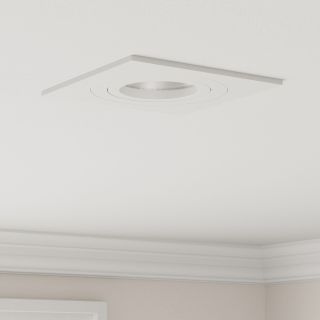 Sisse paigaldatud prožektorid 24 tk Kandiline GU10 Valge 91x91 mm