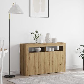 külmkapp Artisan Oak Inseneripuit 116 x 30 x 75 cm Külmkapp