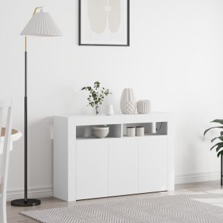 Valge Külmkapp Valge Inseneripuit 116 x 30 x 75 cm Kaasaegne