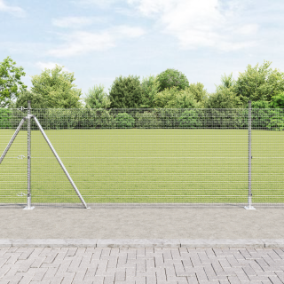keermestatud traiaed 13 flanged postiga 0.8x25 m kuumtsinkterasest