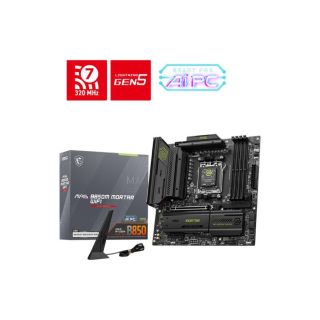 Mainboard|MSI|AMD B850|SAM5|Micro-ATX|Memory DDR5|Memory slots 4|1xPCI-Express 4.0 4x|1xPCI-Express 4.0 8x|1xPCI-Express 4.0 16x|1xPCI-Express 5.0 16x|3xM.2|1xHDMI|3xUSB 2.0|4xUSB 3.2|2xUSB-C|1xOptical S/PDIF|1xRJ45|2xAudio port|MAGB850MMORTARWIFI