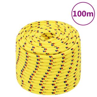 paadiköis, kollane, 14 mm, 100 m, polüpropüleen
