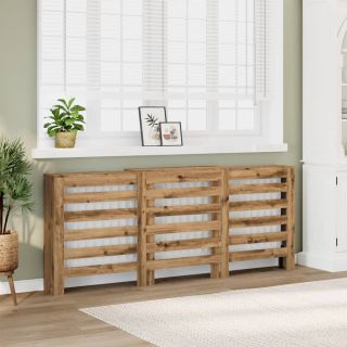 radiaatori kate, Sonoma tamm, 205x21,5x83,5 cm, tehispuit